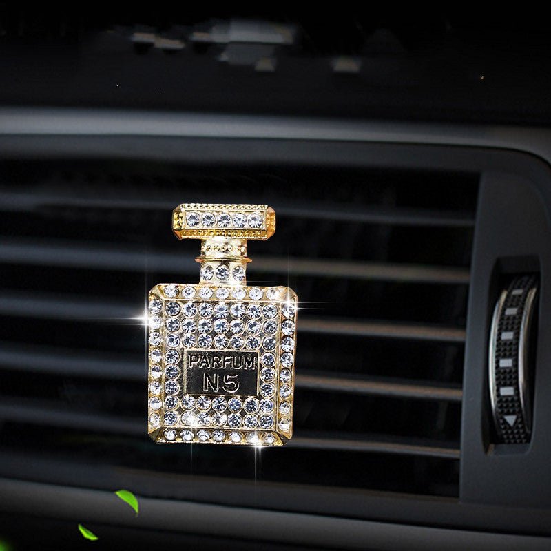 Diamond Car Air Vent Perfume Bottle ๐๐