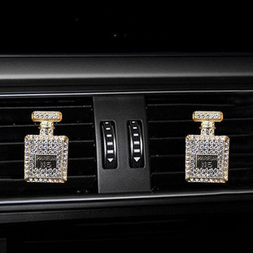 Diamond Car Air Vent Perfume Bottle ๐๐