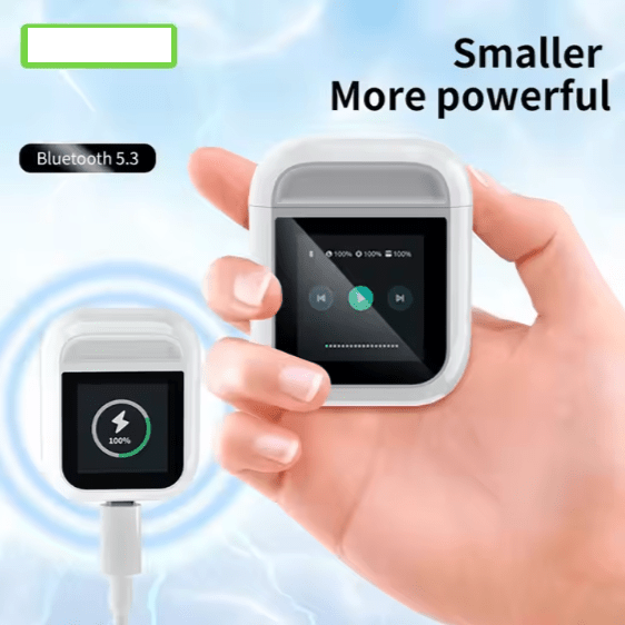Smart LED Display Earbuds ๐ง๐