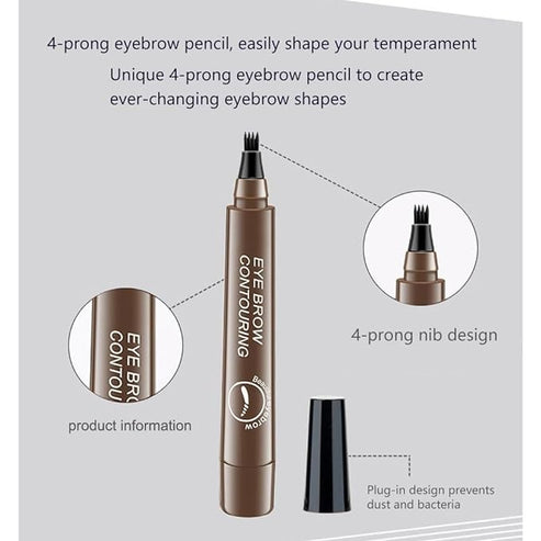 ✨ Micro Eyebrow Pencil – 4-Prong Precision Perfection ✨