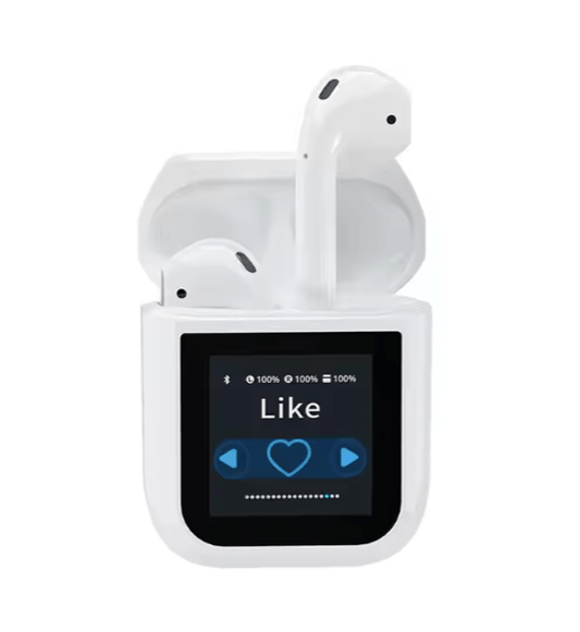 Smart LED Display Earbuds 🎧🔋